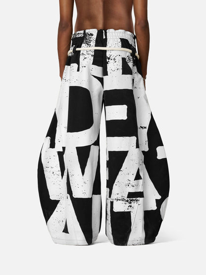 Aelfric Eden Graffiti Super Baggy Barrel Sweatpants